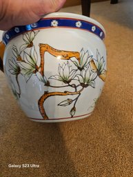 Ceramic Flower Pot, Great Vintage Piece,