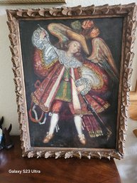 18th Century Spanish Colonial In The Style Of The Cuzco School