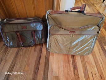 Smaller Suitcase And Hanging Clothing Luggage, Brookfield