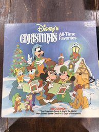 Vintage Disney's 'Christmas All-Time Favorites' Vinyl LP Album (Disneyland Records 1362)