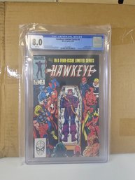 COMIC BOOK - CGC 8.0 Hawkeye Limited Series #4 GRADED