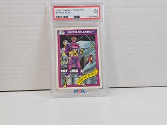 1990 Marvel Universe Series (1990) Baron Zemo Impel #53 GRADED PSA 7 NEAR MINT