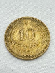 1965 Chile Coin