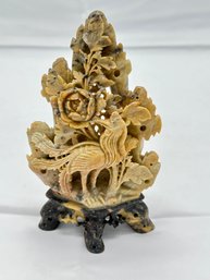 Chinese Soapstone Carved Sculpture