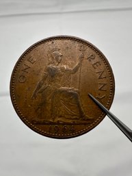 1964 UK One Penny