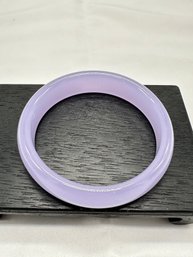 Lavender Jade Bangle Bracelet