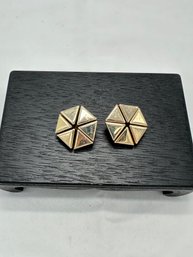 Vintage Brass Earrings