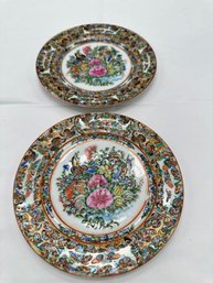 Chinese Famille Rose Plates 6'- Set 2