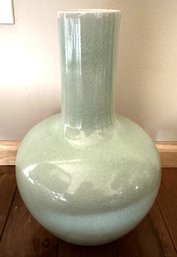 Chinese Vintage Celadon Porcelain Bottle Shaped Vase