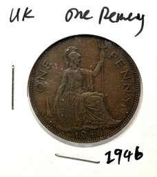 1946 UK One Penny