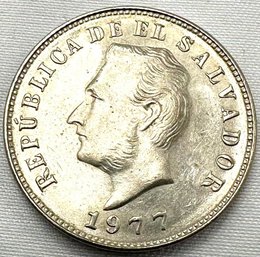 1977 El Salvador 5 Centavos