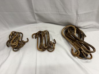 Assorted Sizes 27 Bamboo Hooks