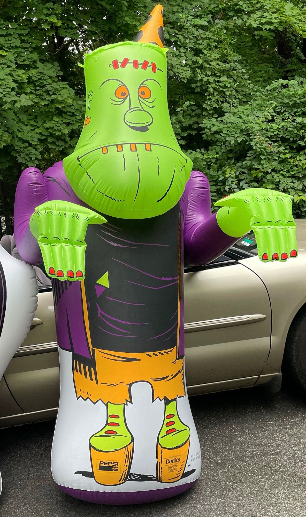 Giant Blow-Up Frankenstein - Vintage PEPSI/Doritos Advertising
