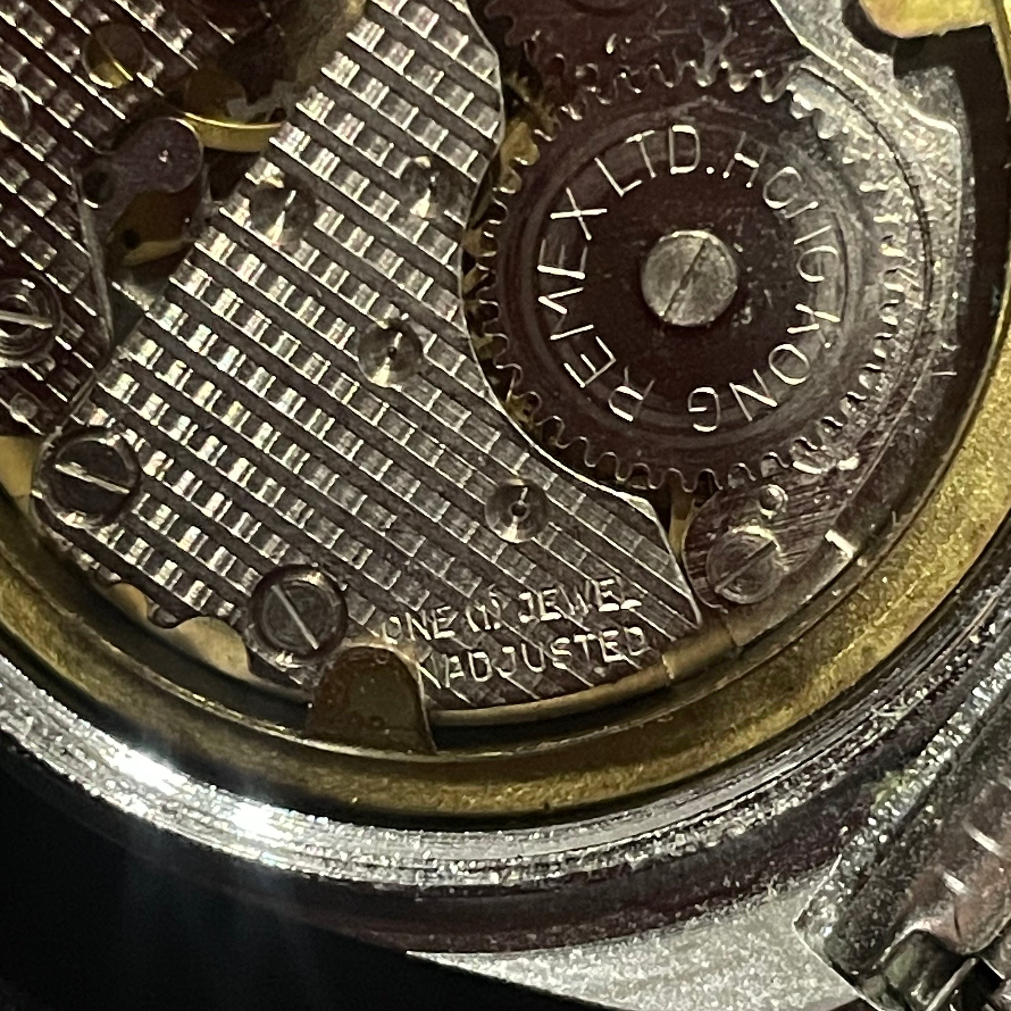 Remington Electra Vintage Wind-Up Watch - Red Dial WORKS #22029