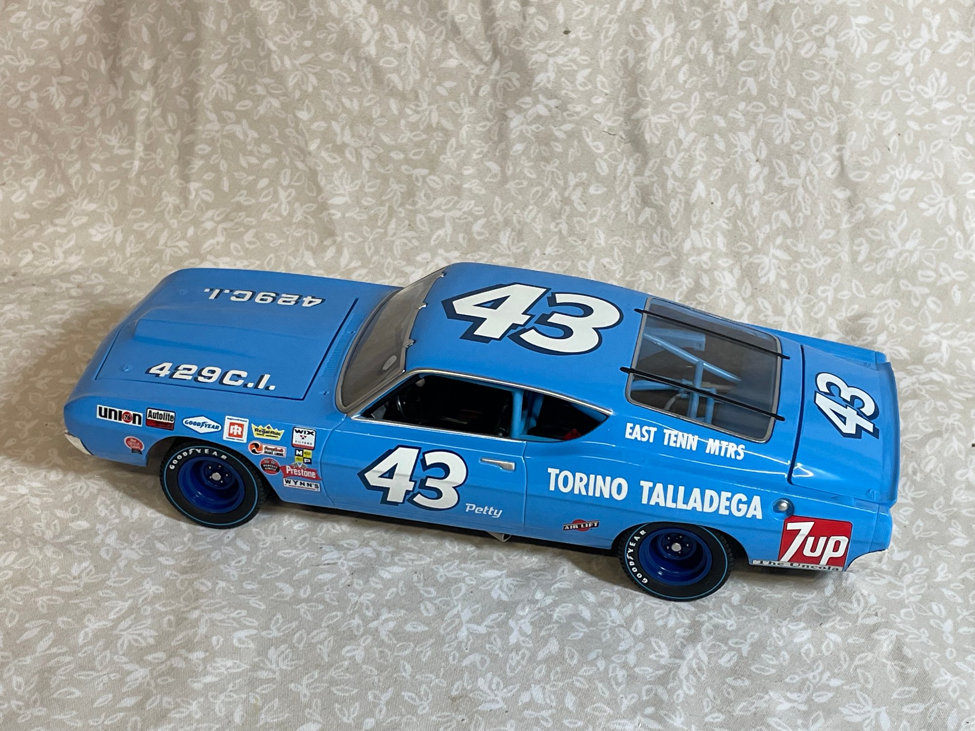 NASCAR ミニカー　FORD 1/24 Summit Gifts 69DP429BK 1:24 Scale David Pearson 1969 Ford Torino