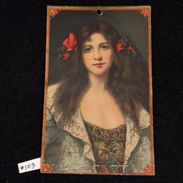 1912 'Hood's Family Medicines' Victorian Advertising Trade Card