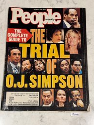 1994 People Magazine 'The Trial Of O.J. Simpson' VINTAGE