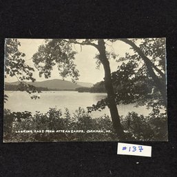 'Attean Camps' Jackman, Maine Vintage Real Photo Postcard