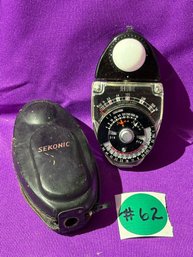 Sekonic Studio Deluxe L-28c2 Analog Light Meter VINTAGE Camera, Photography Equipment