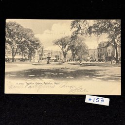 'Taunton Green' Massachusetts Antique Postcard