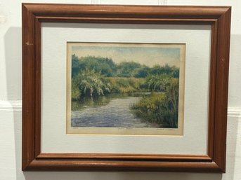 'Mason Brook' Signed Art Print By Robert J. Collier