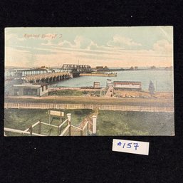 Highland Beach, New Jersey 1907 Antique Postcard