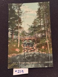 'Prospect Park' Brooklyn, New York Vintage Postcard