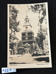 'Independence Hall' Philadelphia, PA Vintage Postcard
