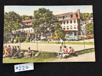 ONAWA LODGE 'In The Pocono Mountains' Mountainhome, PA 1951 Vintage Postcard