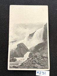'ROCK OF AGES' Niagara Falls, New York 1905 Antique Postcard