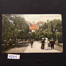 'Idora Park' Oakland, California 1908 Antique Postcard