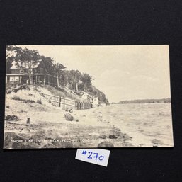 'Indian Neck' Peconic, Long Island, New York VINTAGE Postcard