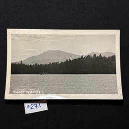 'Camp Wapiti' 1953 Vintage Real Photo Postcard