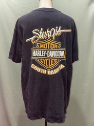 2000 Harley Davidson Motorcycles STURGIS 60th Anniversary Vintage T-Shirt, Size Large