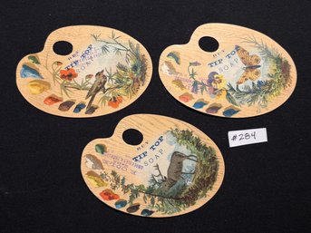 Lot Of 3 'Tip Top Soap' Victorian Trade Cards