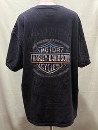 Vintage Harley Davidson Motorcycles Skull Graphic T-Shirt, XL Brandford, CT