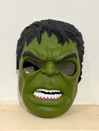 2011 Hasbro Marvel Incredible Hulk Plastic Mask - Halloween