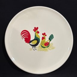 Mid-Century Chicken Plate VINTAGE Eastern China Co.