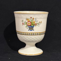 Vintage Ceramic Egg Cup - Made In England - Flower Bouquet Design