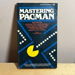 'Mastering Pac-Man' By Ken Uston 1982 Vintage Paperback Book