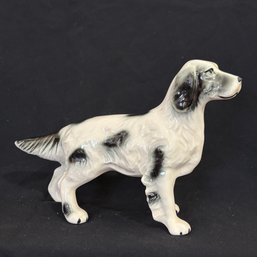Vintage English Setter Porcelain Dog Figurine