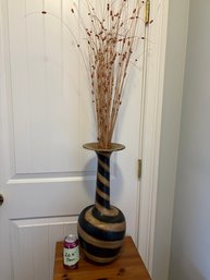 20.5' Spiral Design Vase