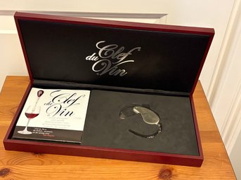 'Clef Du Vin' Wine Aging Tool NEW