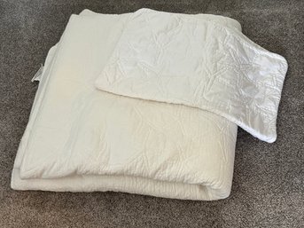 Full/Queen Size Coverlet Bedspread & Pillow Sham