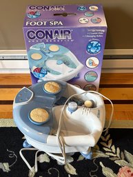CONAIR Body Benefits Deluxe Massaging Foot Spa With Remote Control