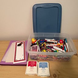 Crayons & More Box Lot