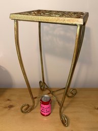 Heavy Iron Metal Plant Stand, Display Pedestal