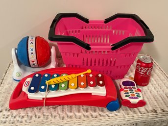 Children's Toys Lot - Leap Frog Discovery Ball, Little Tikes Xylophone