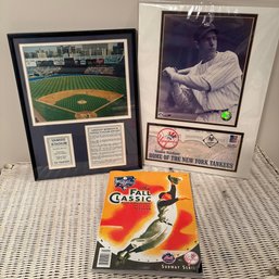 Yankees Baseball Collectibles - Including 2002 World Series Program