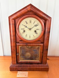 Antique ANSONIA Mantel Clock - Collection Of Victor Gilbert (Ridgefield, CT - Stonehenge Restaurant)